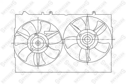 Вентилятор STELLOX 29-99382-SX