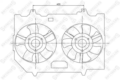 Вентилятор STELLOX 29-99426-SX