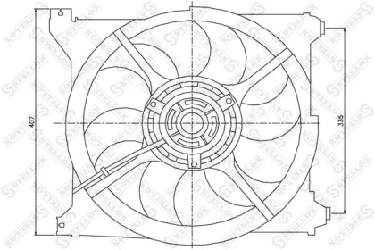 Вентилятор STELLOX 29-99465-SX