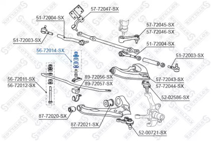 Подвеска STELLOX 56-72014-SX