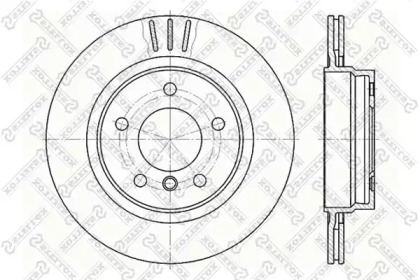 Тормозной диск STELLOX 6020-1541V-SX