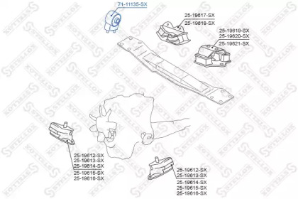 Подвеска STELLOX 71-11135-SX