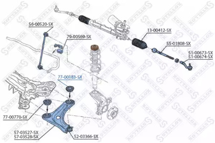 Подвеска STELLOX 77-00183-SX