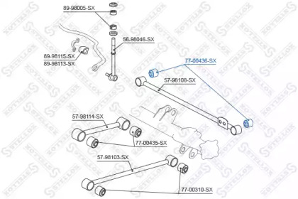 Подвеска STELLOX 77-00436-SX