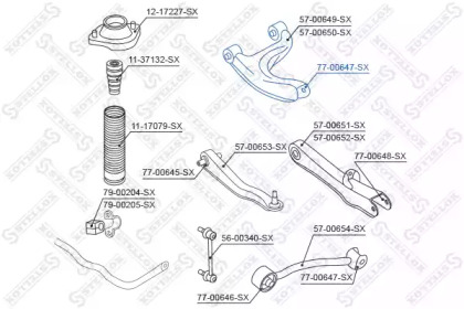 Подвеска STELLOX 77-00647-SX