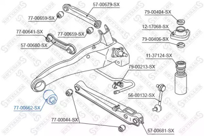 Подвеска STELLOX 77-00662-SX