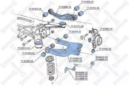 Подвеска STELLOX 77-00934-SX