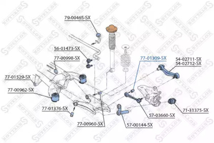 Подвеска STELLOX 77-01309-SX