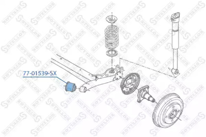 Подвеска STELLOX 77-01539-SX