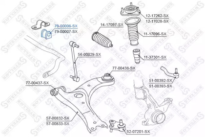 Подвеска STELLOX 79-00006-SX