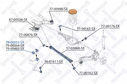 Подвеска STELLOX 79-00053-SX