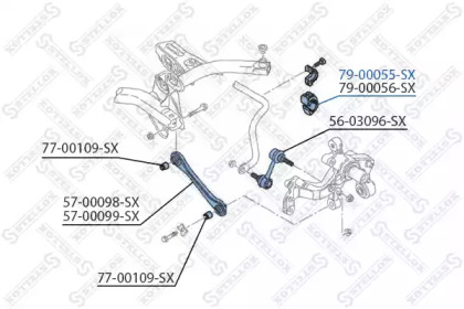 Подвеска STELLOX 79-00055-SX