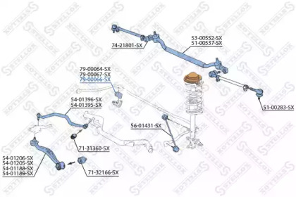 Подвеска STELLOX 79-00066-SX