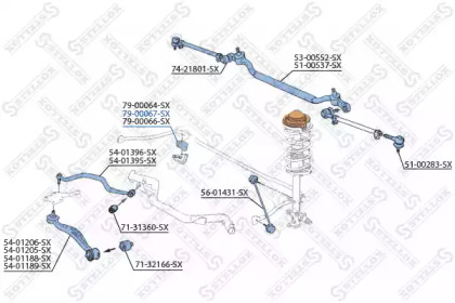 Подвеска STELLOX 79-00067-SX