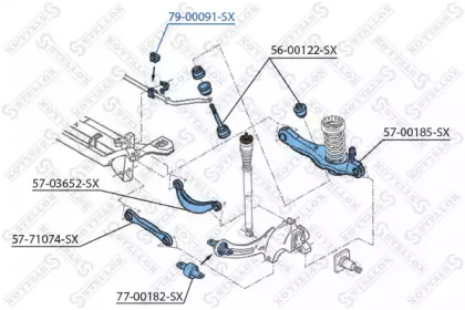 Подвеска STELLOX 79-00091-SX