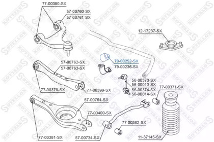 Подвеска STELLOX 79-00252-SX