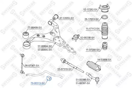 Подвеска STELLOX 79-00313-SX