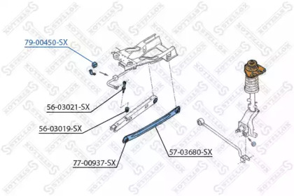 Подвеска STELLOX 79-00450-SX