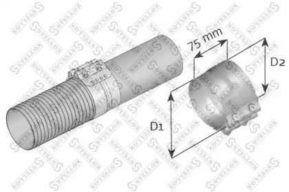 Соединительные элементы трубопровода STELLOX 82-01075-SX