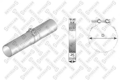 Соединительные элементы трубопровода STELLOX 82-01094-SX