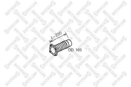 Трубка STELLOX 82-01647-SX