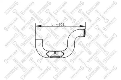 Трубка STELLOX 82-03770-SX