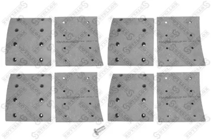 Комплект колодки тормозной накладки STELLOX 85-00941-SX