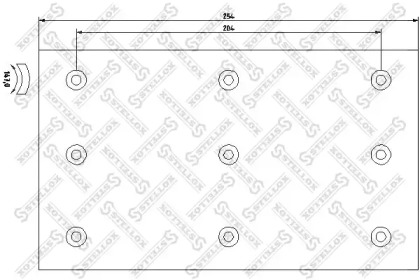 Комплект колодки тормозной накладки STELLOX 85-01060-SX