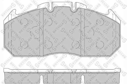 Комплект тормозных колодок STELLOX 85-01425-SX