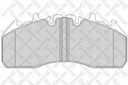 Комплект тормозных колодок STELLOX 85-01432-SX