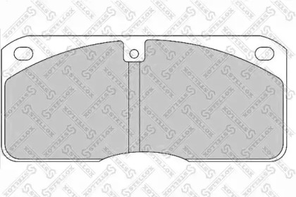 Комплект тормозных колодок STELLOX 85-11407-SX