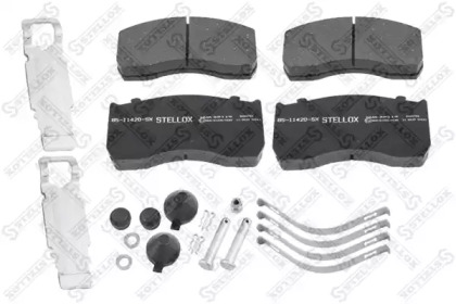 Комплект тормозных колодок STELLOX 85-11420-SX