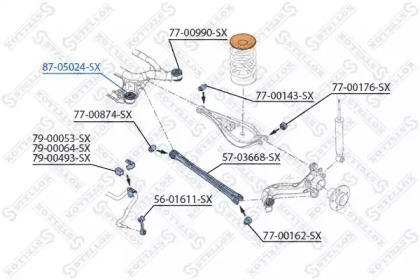 Ремкомплект STELLOX 87-05024-SX