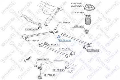 Подвеска STELLOX 87-17014-SX