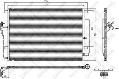 Конденсатор STELLOX 87-28002-SX