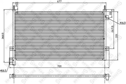 Конденсатор STELLOX 87-28007-SX