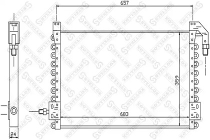 Конденсатор STELLOX 87-39106-SX