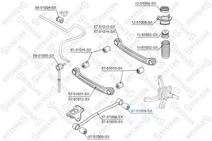 Подвеска STELLOX 87-51009-SX