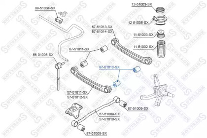 Подвеска STELLOX 87-51010-SX