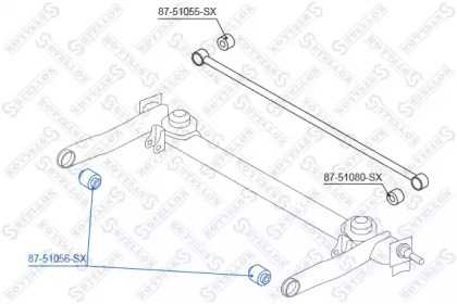 Подвеска STELLOX 87-51056-SX