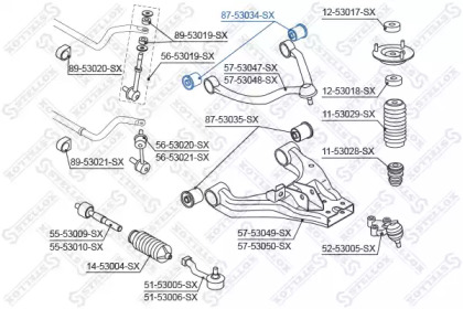 Подвеска STELLOX 87-53034-SX