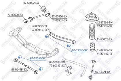 Подвеска STELLOX 87-53053-SX