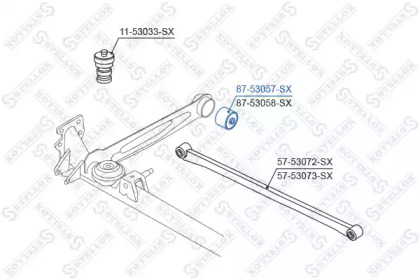 Подвеска STELLOX 87-53057-SX