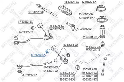 Подвеска STELLOX 87-53059-SX