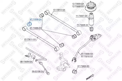 Подвеска STELLOX 87-73009-SX