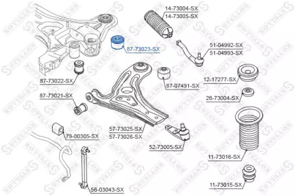 Подвеска STELLOX 87-73023-SX