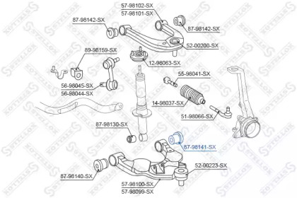 Подвеска STELLOX 87-98141-SX