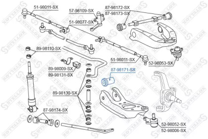 Подвеска STELLOX 87-98171-SX