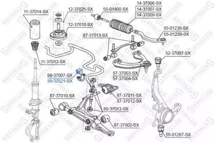 Подвеска STELLOX 89-37021-SX