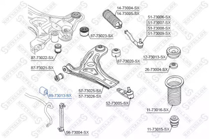 Подвеска STELLOX 89-73013-SX